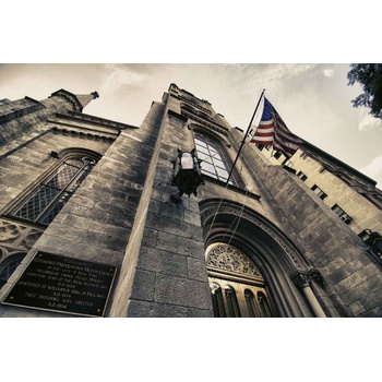 DIMEX ART s. r. o Флизелинов фототапет детайл на сграда, ню йорк 375 x 250 см