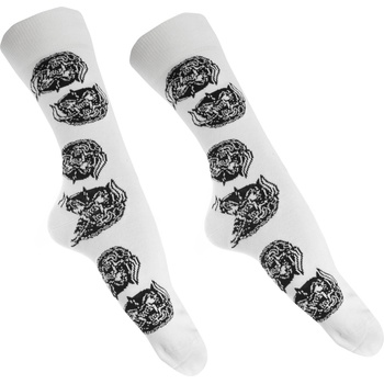 ROCK OFF чорапи Motörhead - Warpig Repeat -i WHT - ROCK OFF - MHEADSCK01MW