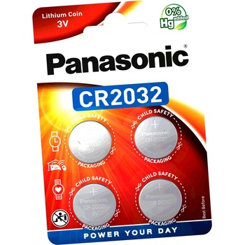 Panasonic CR2032 4ks CR-2032EL/4B