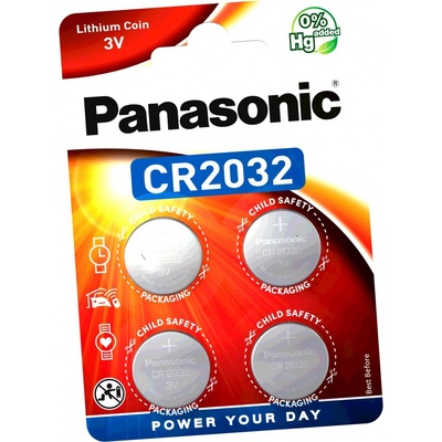 Panasonic CR2032 4ks CR-2032EL/4B