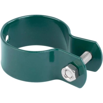 Objímka Strend Pro METALTEC FA005, 38 mm, zelená, na okrúhly stĺpik, RAL6005