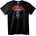 NOONEBRAND Тениска Готически Кръст с Бодлива Тел - 2XL, Black