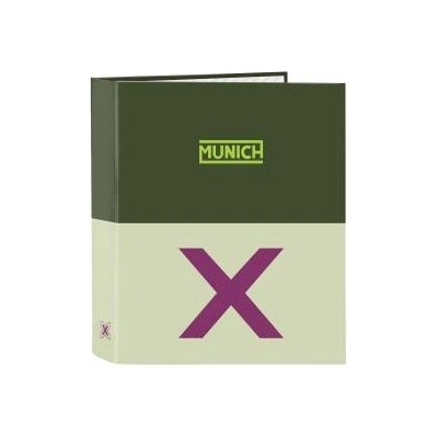 Munich Папка с пръстени Munich Bright khaki Зелен A4 27 x 33 x 6 cm
