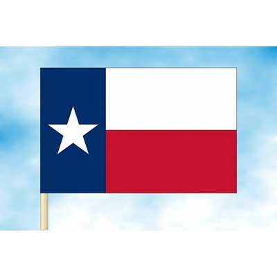 LIBEA, s.r.o. Texas vlajka Rozměr: 40×60 cm, Uchycení: Návlek na žerď