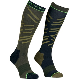 Ortovox Мъжки ски чорапи Ortovox Ski Tour Long Socks Ski socks - Dark Wild Herbs - размер 45-47 (EU) (201-8896-0213)