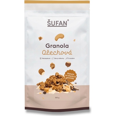Šufan s.r.o. Granola ořechová 350 g – Hledejceny.cz