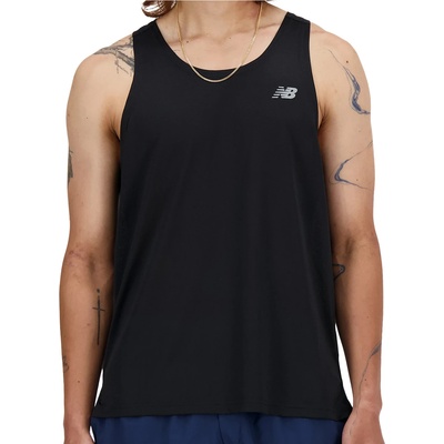 New Balance Мъжки потник с широка презрамка New Balance Sport Essentials Tank Tank top - Black - размер XXL (216-8588-0215)