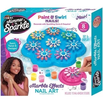 CRA-Z-ART Shimmer and Sparkle: Комплект за маникюр - мраморен маникюр (17958)