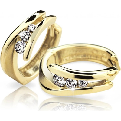 Cutie Diamonds kruhové ze žlutého zlata s brilianty DZ6433-1794-80-00-X-1