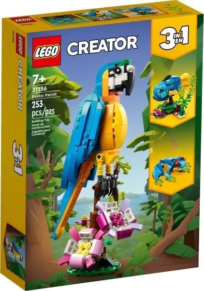 LEGO® Creator 3-in-1 - Exotic Parrot (31136)