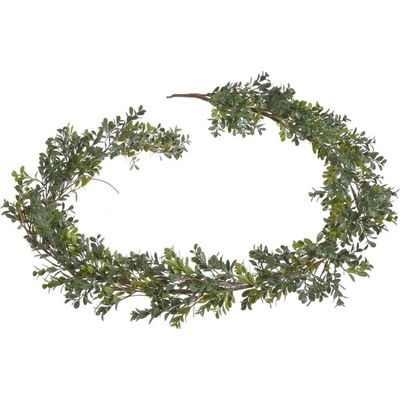 Rostlina girlanda buxus 180 cm - zelená