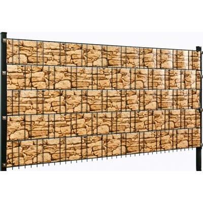 Floraworld Rolka protipohľadovej bariéry z PVC 20,5 m imitácia pieskovca