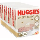 HUGGIES Extra Care 2 3-6 kg 4x 24 ks
