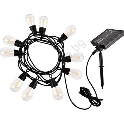 Rábalux 77165 - LED Соларна верига ZIRC LED/3, 6W/3, 7V 1200mAh IP44 (RL77165)