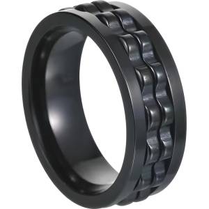 HARAHU Пръстен IK-32060 - Черен / 62mm KP32060