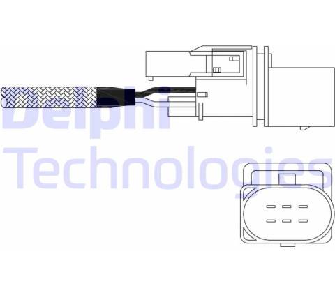 DELPHI Lambda sonda ES1101512B1