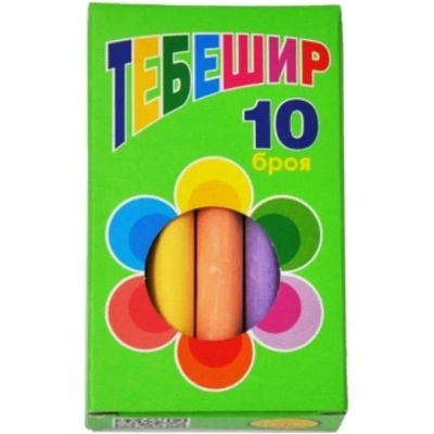 Естрела Тебешир цилиндричен 10 цвята