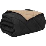 Pure Line Home Лятна двулицева олекотена завивка Color Warm с полиестерен пълнеж, 200 г/м2, в черно и таупе