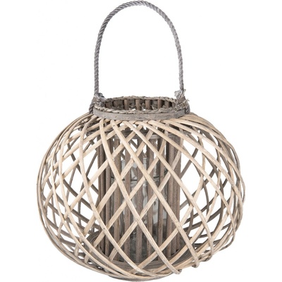 Drevená lucerna Hendrikje vel. XL – 47x36 cm