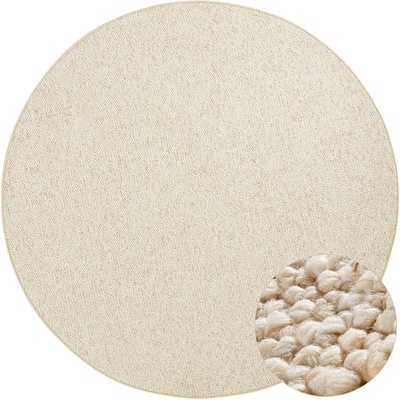 BT Carpet Wolly Krémovobiely