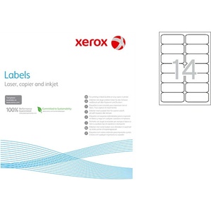  Етикети Xerox 99.1x38.1 mm А4 100 л. 14 етик. R (003R96289)