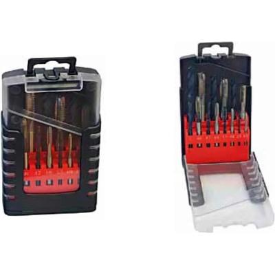 Bučovice Tools 104 001 Sada str. závitníků a vrtáků HSS D-1, M3-M8, DIN 371 - DIN 376