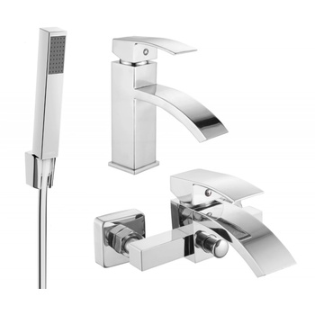 Mexen Libra R77 комплект за вана, хром - 745103R77-00 (745103R77-00)