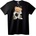 NOONEBRAND Тениска Астронавт мечка - 6XL, Black
