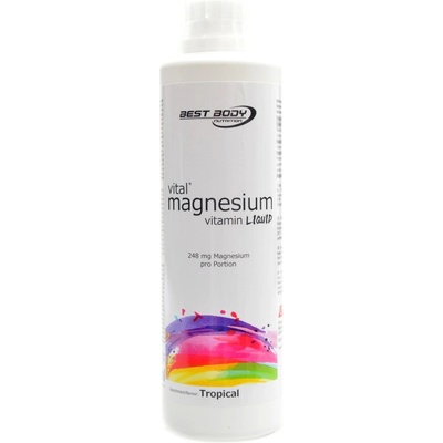 Best Body nutrition Magnesium Vitamin liquid tropical 500 ml