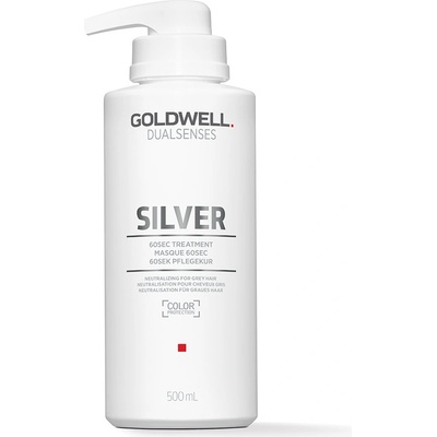 Goldwell Dualsenses Silver 60sec Treatment Mask 500 ml