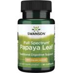 Swanson Full Spectrum Papaya Leaf 400 mg [60 капсули]