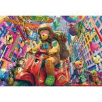 Alipson Puzzle - Puzzle Teddy on the Go - 1 000 piese