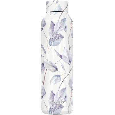 Термобутилка Quokka Solid - Gray Bouquet, 630 ml (12182)