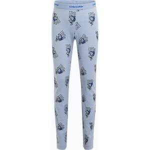 icebreaker Детски термоактивни панталони icebreaker Merino 200 Oasis Bear Tour zinc blue/aop