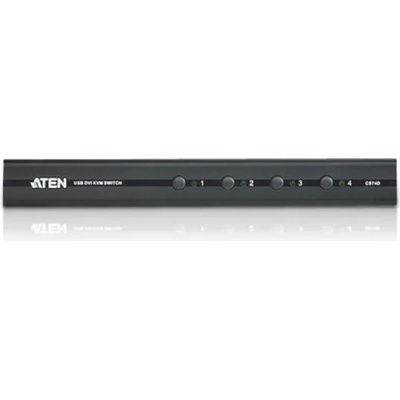 ATEN CS74D : : USB DVI KVM Switch, 4x 1