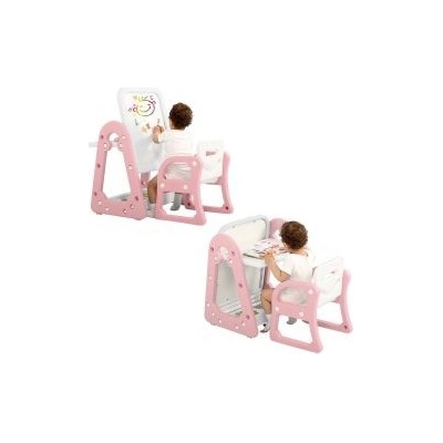 Kreslící tabule s židličkou inSPORTline Gacino modrá