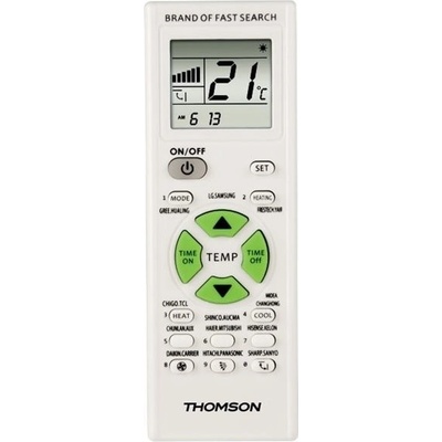 Thomson univerzální dálkový ovladač pro klimatizace; 131838