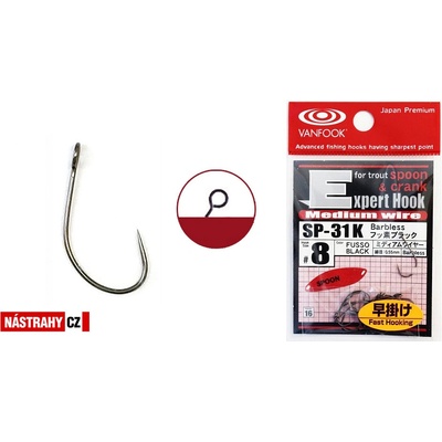 Vanfook Bezprotihrotý jednoháček SP-31K BL Vel.7, 16 ks