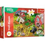 Trefl - Puzzle Trefliks on the farm - 40 - 99 piese