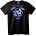 NOONEBRAND Тениска Deep People Кристална топка - XS, White