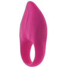 S Pleasures Velvet Softie Vibrating Ring Pink