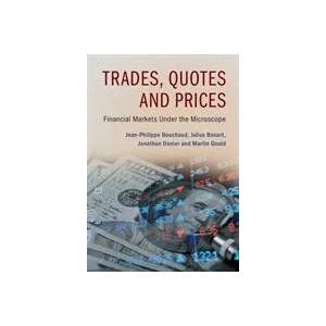 Trades, Quotes and Prices (ISBN: 9781107156050)