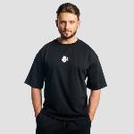 GymBeam Тениска Shaker Boxy Black M