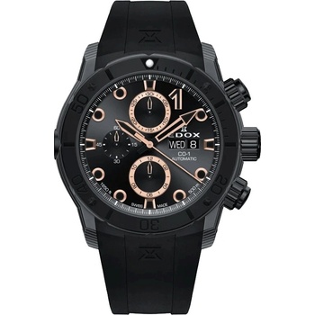 Edox CO-1 Carbon Chrono Automatic 01125-CCN-NR - Мъжки часовник (01125-CCN-NR)