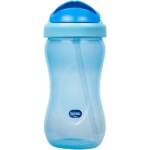 Wee Baby Чаша със сламка Wee Baby Colorful, 350 ml, синя (761)