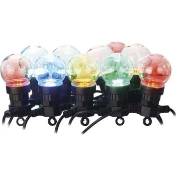 EMOS Lighting LED svetelná reťaz 10× párty žiarovky 5m multicolor