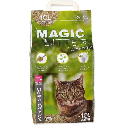 Magic Cat Подстилка Magic Cat Litter Woodchips 10 л / 2, 5 кг