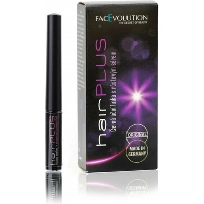 FacEvolution Hairplus Eyeliner vyživující tekuté oční linky black 1,5 ml