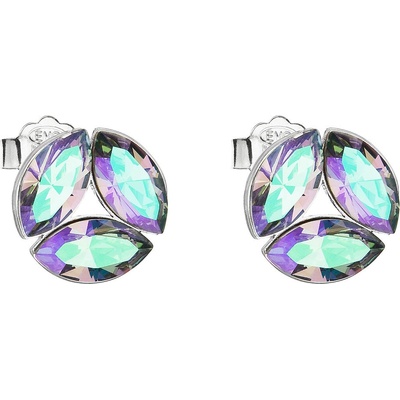 Pavona pecka s krystaly Swarovski kulaté 31267.5 zelené