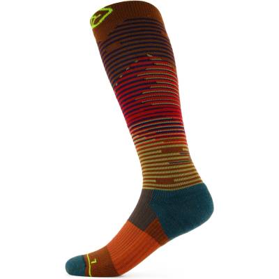 Ortovox Мъжки туристически чорапи Ortovox All Mountain Long Socks Merino socks - Clay Orange - размер 39-41 (EU) (201-7466-0111)